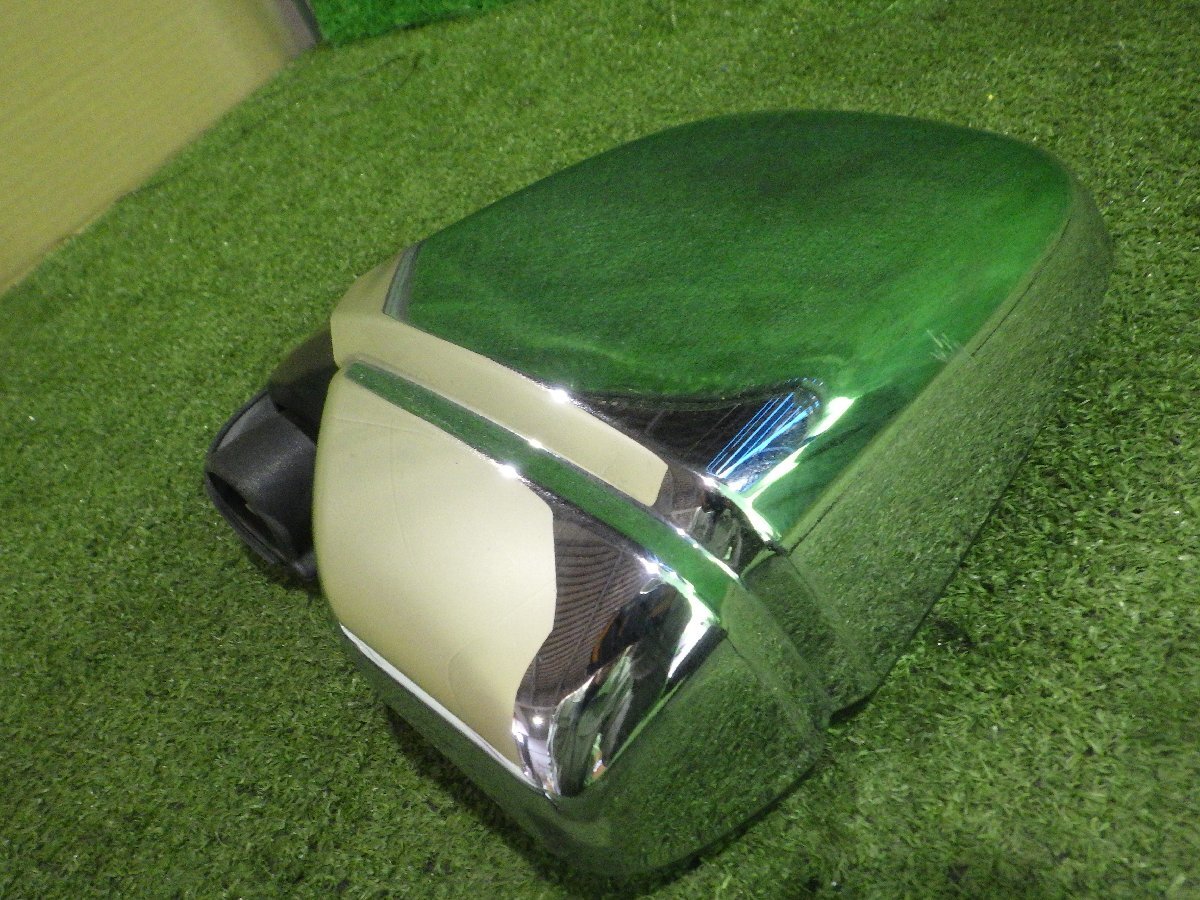 * Honda Vamos Hobio HJ1[ left right door mirror side mirror ] plating cover attaching under mirror attaching secondhand goods C127 2I6-5 *