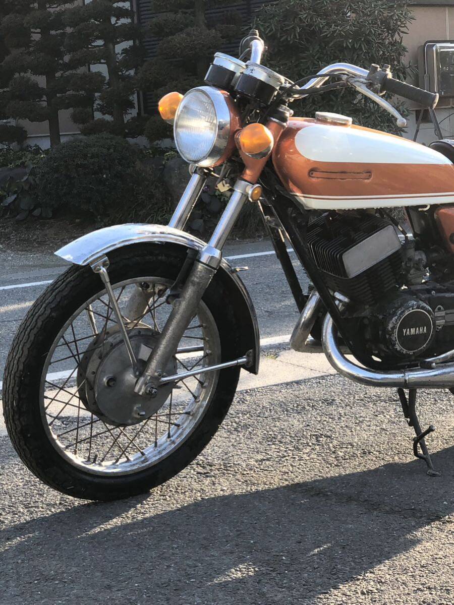 ヤマハ DX250 部品取り車 書類あり RD RX RZ の画像6