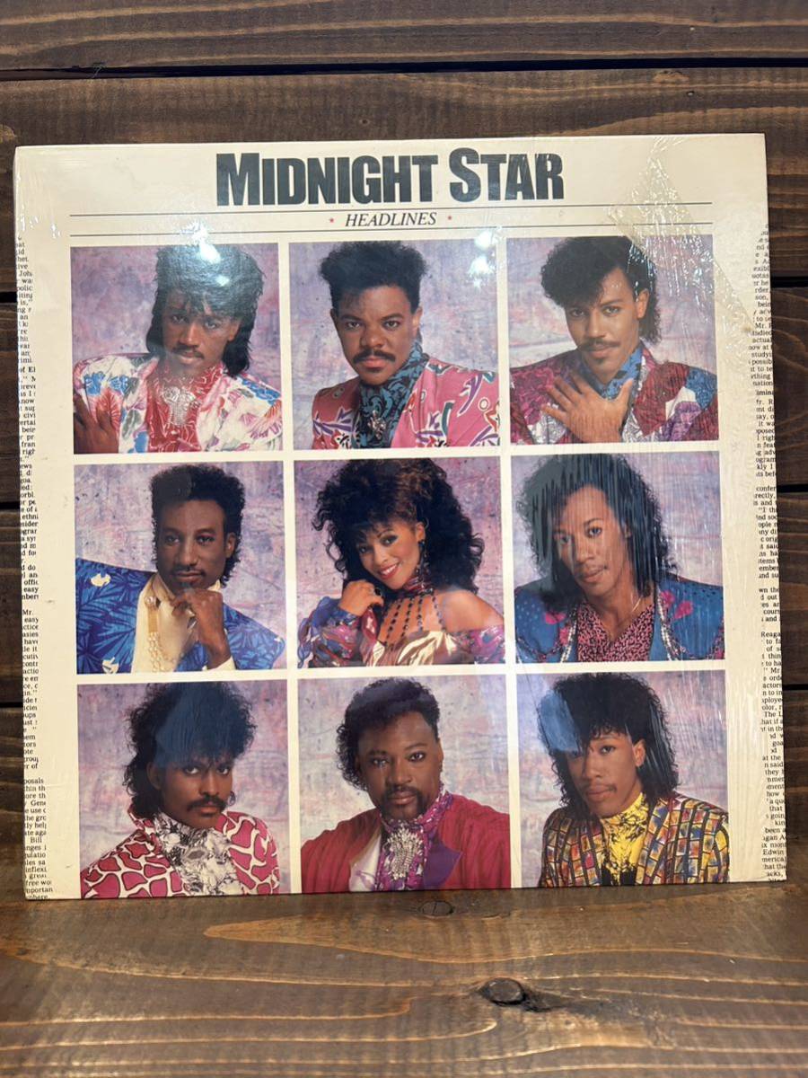 MIDNIGHT STAR / HEADLINES (LP) ミッドナイト・スター　米 シュリンク_画像1
