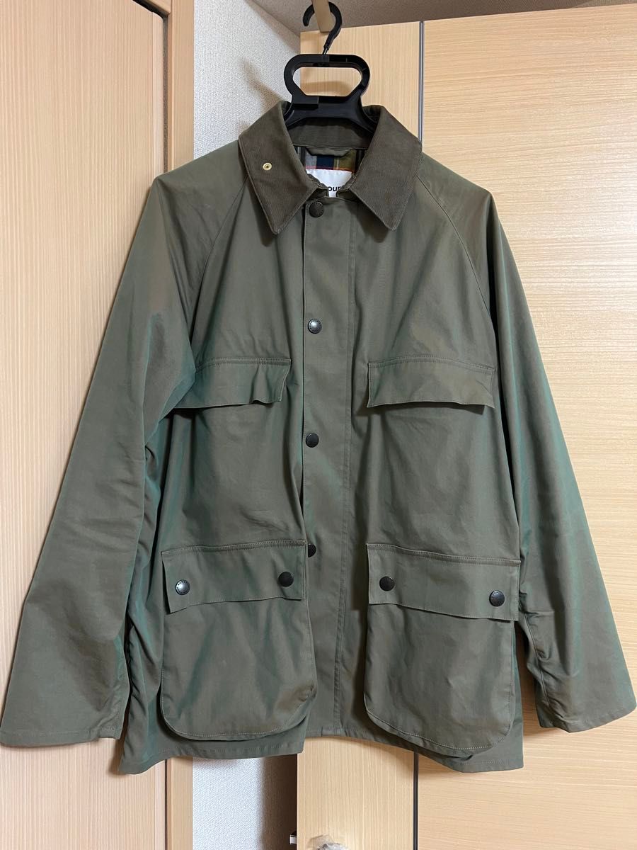 Barbour バブアー EDIFICE エディフィス 別注 OLD BEDALE ビデイル 玉虫 タマムシ