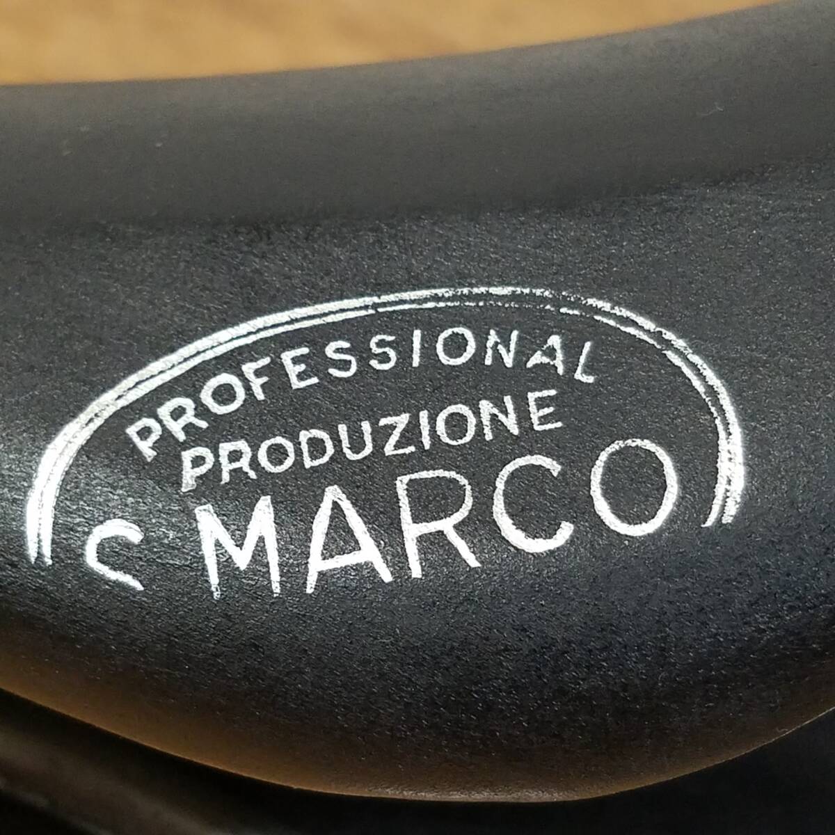 S MARCO PROFESSIONAL PRODUZIONE MADE IN ITALY ロードレザーサドル 未使用品　New Old Stock (NOS) COLNAGO DE ROSA ビンテージ_画像1