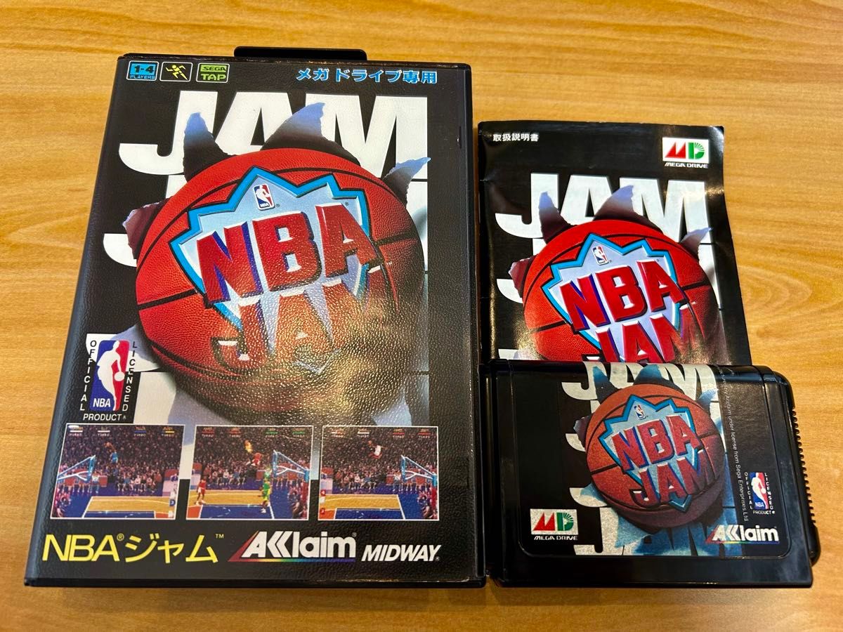 MD NBAジャム　メガドライブ　国内正規品　アクレイムジャパン