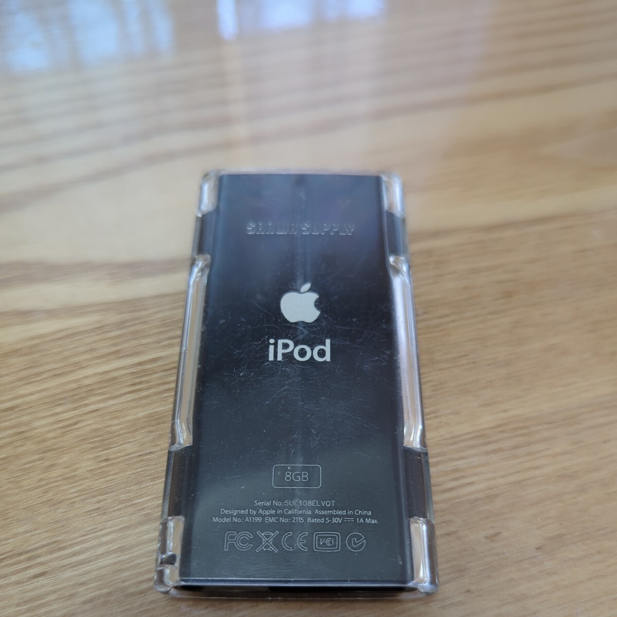 〈710〉iPod nano A1199 8GB 第2世代 本体＋カバー 中古_画像8