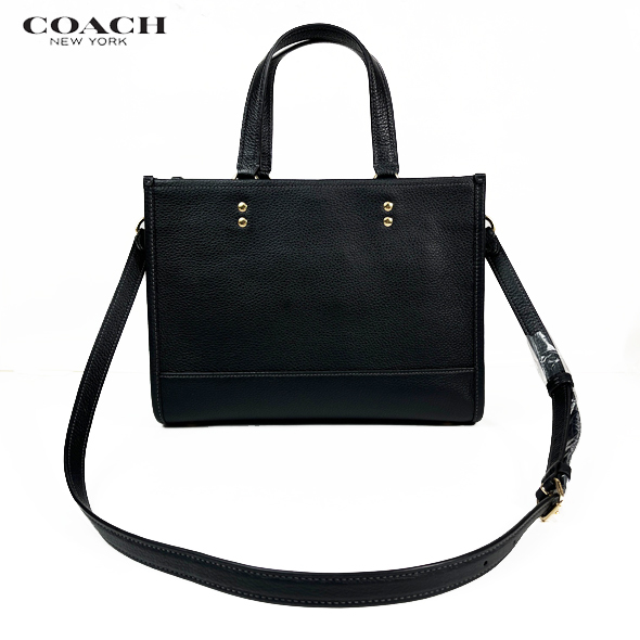 COACH コーチ レディース バッグ ショルダーバッグ トート バッグ デンプシー キャリオール レザー CO976 ブラック アウトレット 新作 新品_画像5