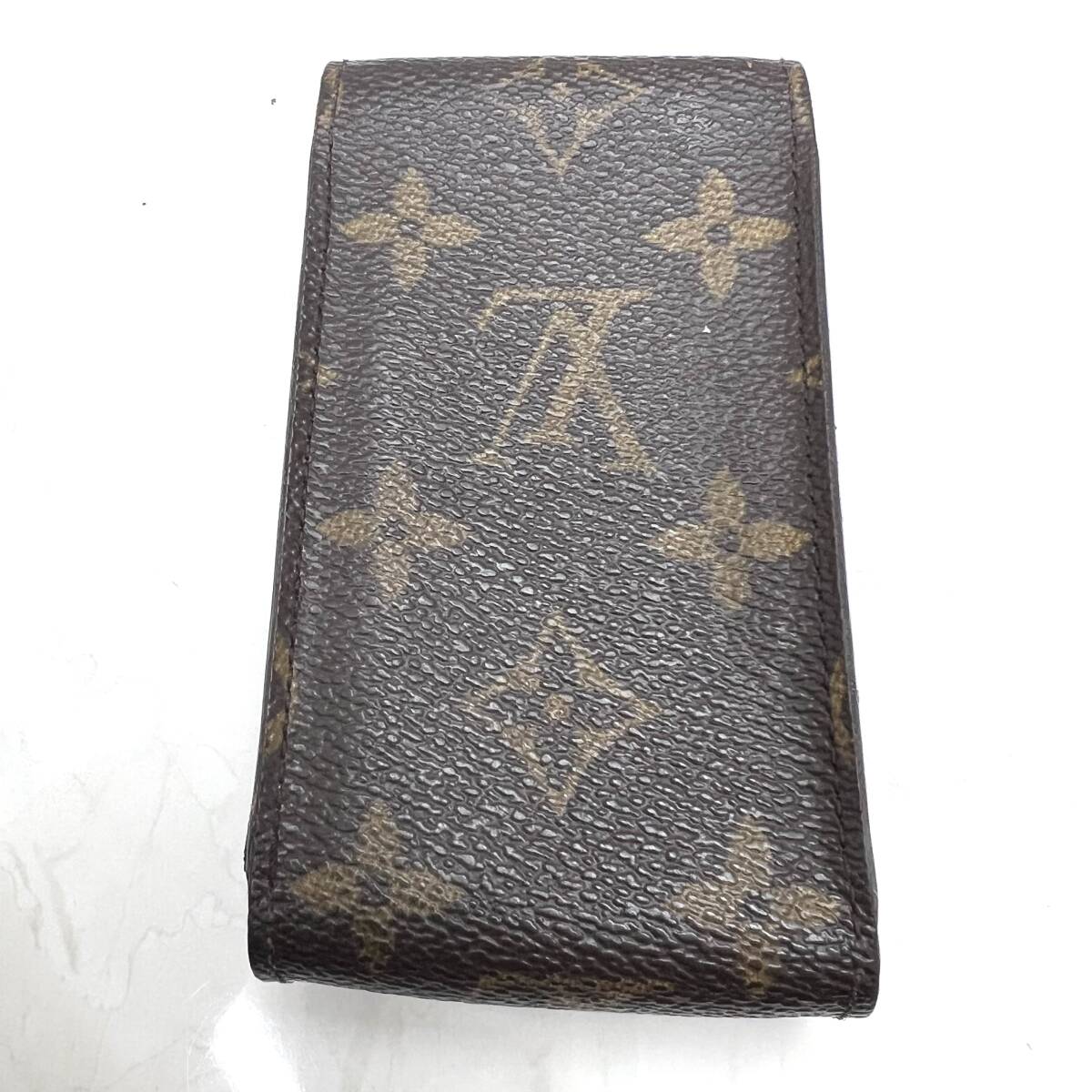 M：中古品　『LOUIS VUITTON』ルイヴィトン　モノグラム　エテュイ　シュガレットケース　Bランク_画像2