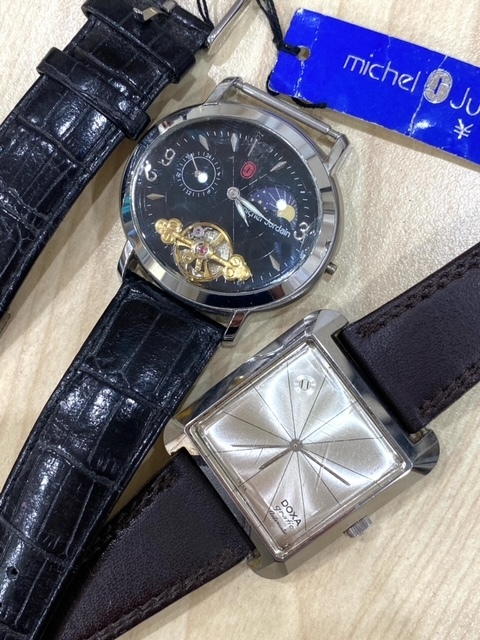 時計 腕時計 手巻き AUTOMATIC オートマ 稼動 非稼動 おまとめ SEIKO セイコー LONGINES ロンジン DOXA オリエント など 保管品_画像6