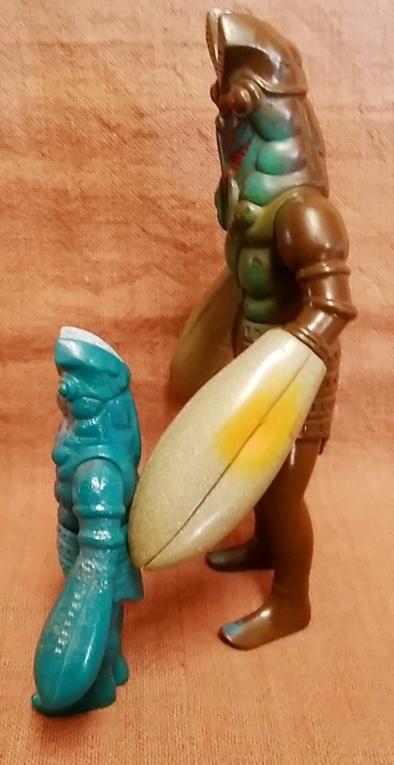  Showa Retro подлинная вещь сделано в Японии Bandai 1983 1988 Ultraman Baltan Seijin sofvi фигурка 2 body совместно комплект продажа комплектом 