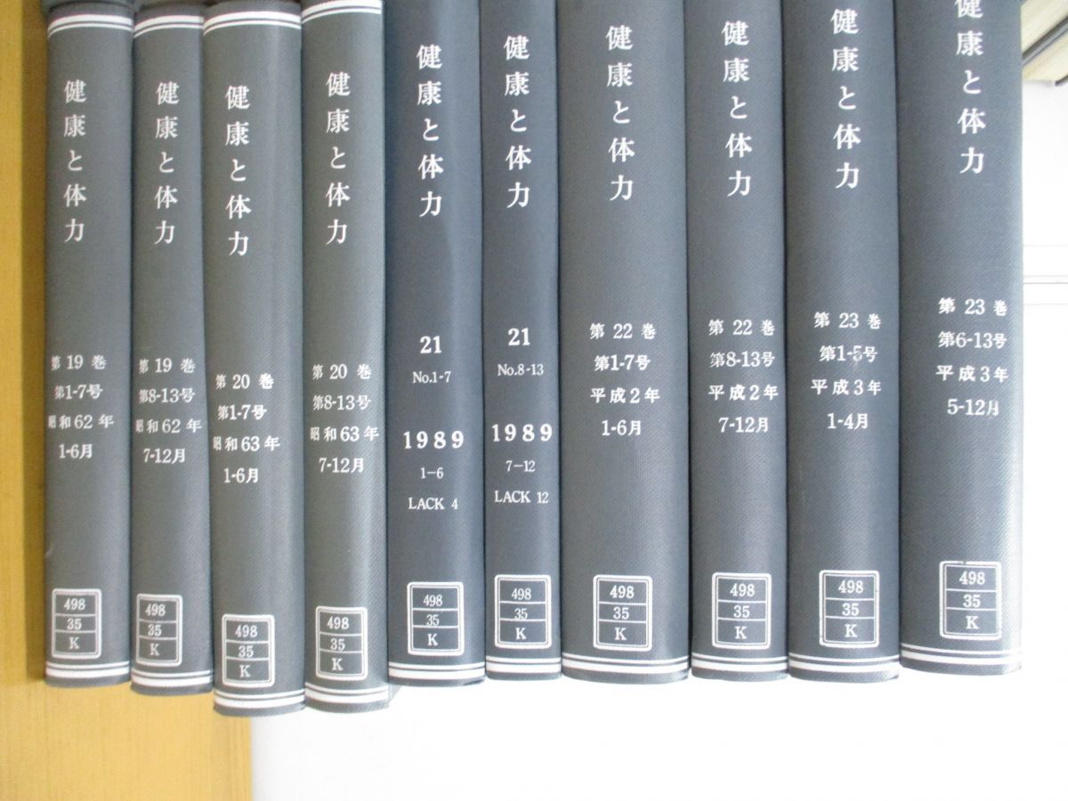 ■03)【セール・1円〜】【同梱不可・除籍本】健康と体力 合本239冊綴り33冊セット/第一法規出版/昭和46年-平成2年/1971年-1991年/Bの画像6