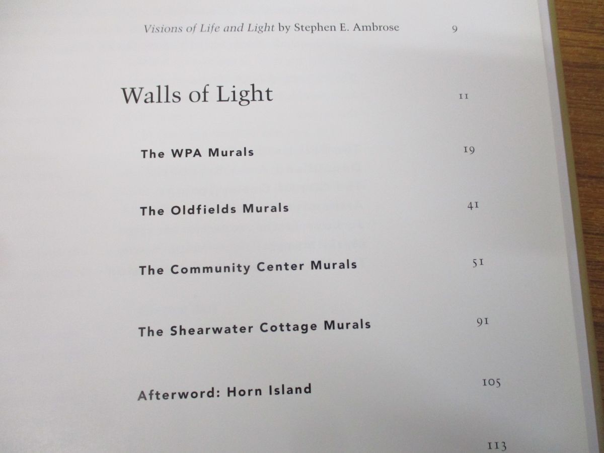 ▲01)【同梱不可】Walls of Light/The Murals of Walter Anderson/Anne R.King/1999年発行/洋書/光の壁/ウォルター・アンダーソンの壁画/A_画像3