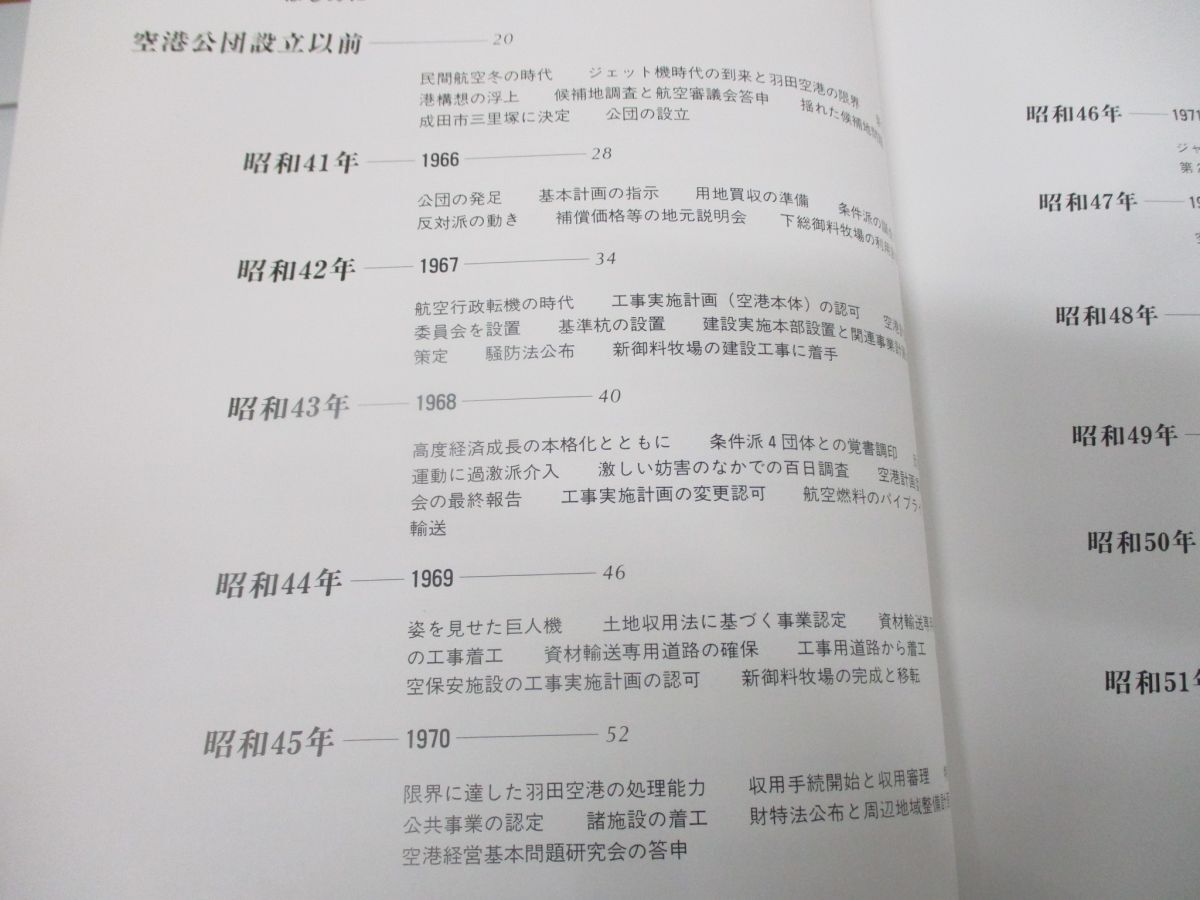 ▲01)【同梱不可】新東京国際空港公団20年のあゆみ/新東京国際空港公団20年史編纂協議会/昭和62年発行/社史/A_画像6