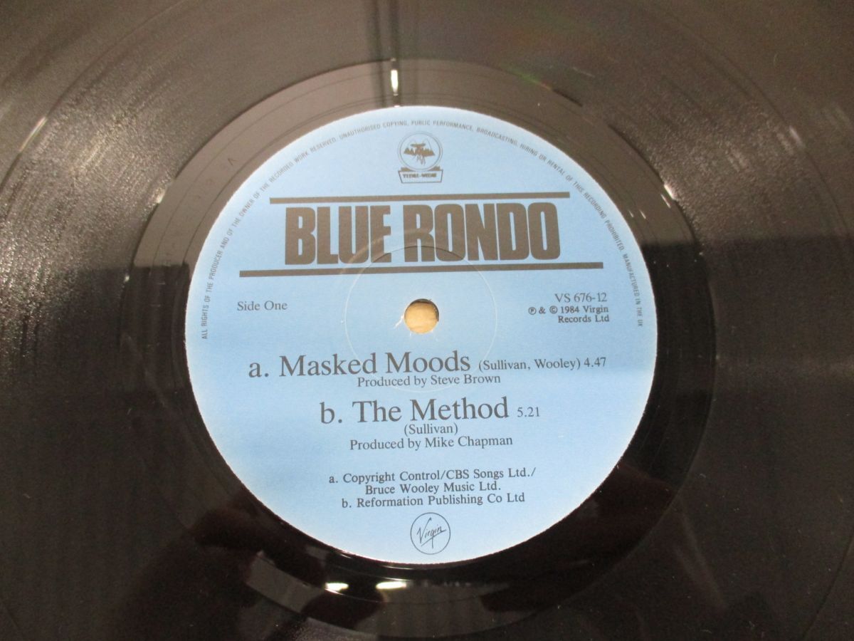 ▲01)【同梱不可】Blue Rondo/Masked Moods/ブルー・ロンド/VS 676-12/UK盤/12インチレコード/英盤/アナログ盤/ジャズ/A_画像2