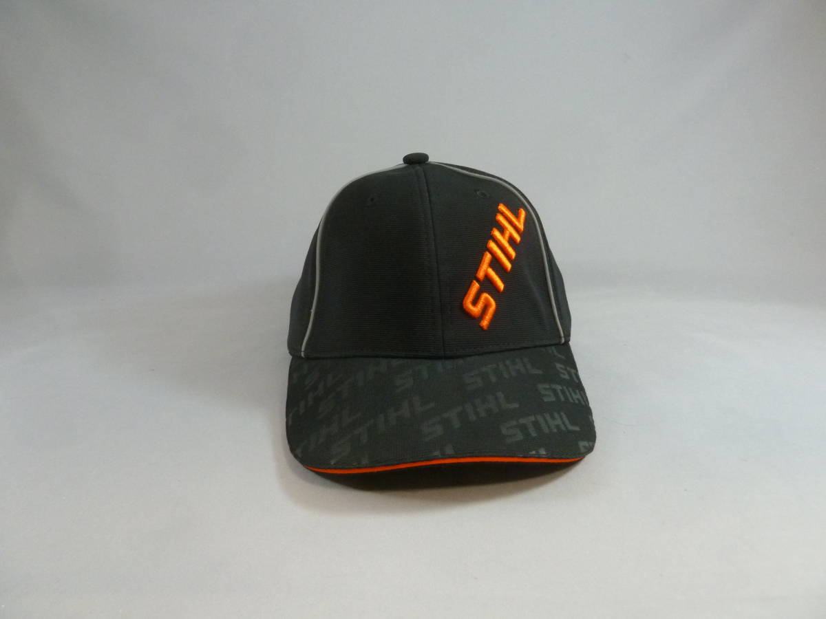 送料無料! スチール STIHL ロゴ メッシュ  キャップ  ブラック STIHL LOGO MESH CAP BLACK の画像1