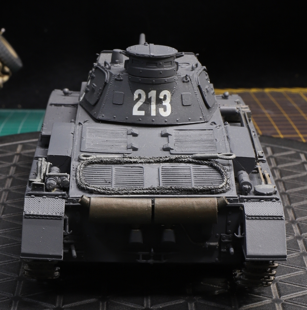 1/35 ドイツ軍 Ⅲ号戦車E型「213号車」レジンキャストキット制作完成品_画像10