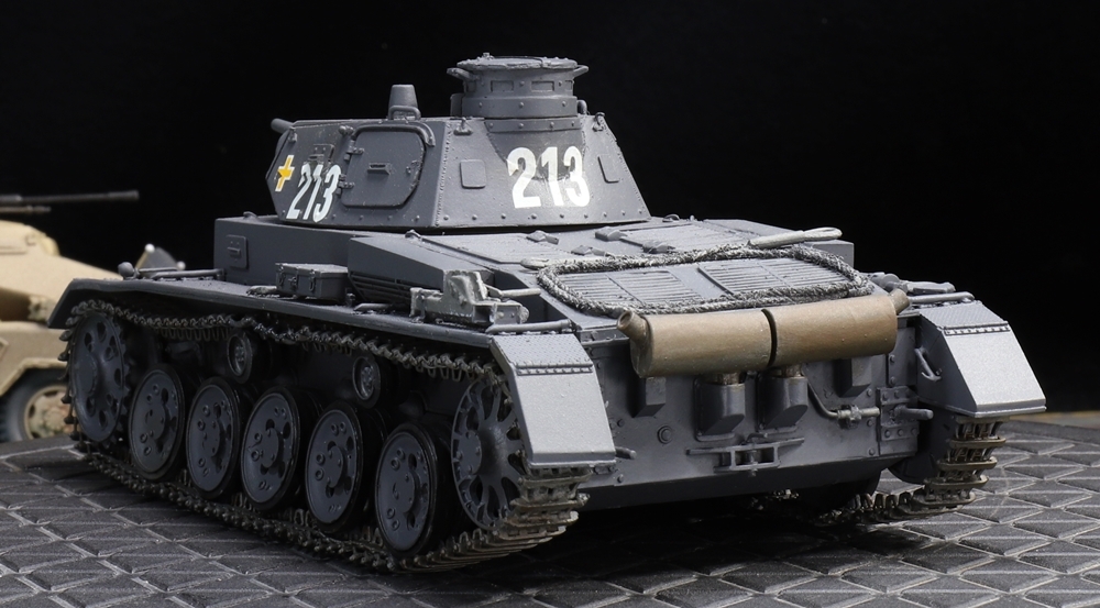 1/35 ドイツ軍 Ⅲ号戦車E型「213号車」レジンキャストキット制作完成品_画像4