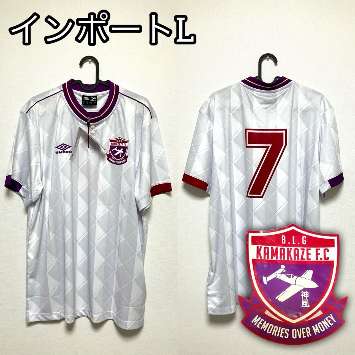 日本未発売 umbro アンブロ kamakaze FC ユニフォーム 日本未発売 umbro アンブロ kamakaze FC ユニフォーム
