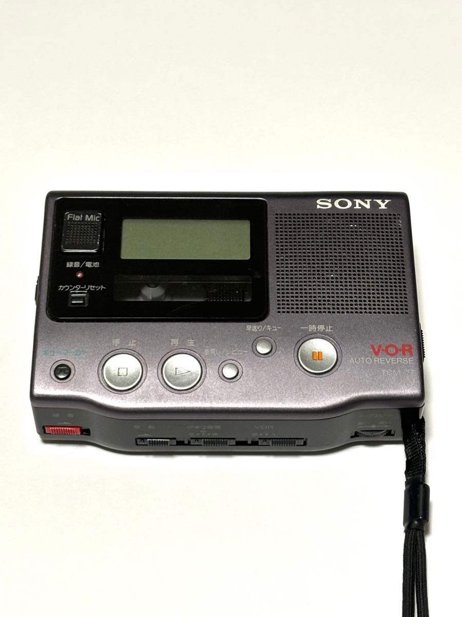 SONY カセットレコーダー TCM-77 ジャンク品