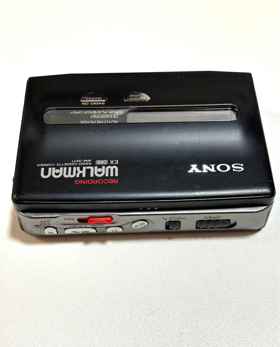 SONY カセットウォークマン WM-GX77 ジャンク品|Yahoo!フリマ SONY カセットウォークマン WM-GX77 ジャンク品|Yahoo!フリマ
