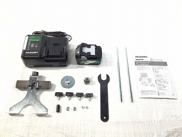 ☆未使用品☆HiKOKI ハイコーキ 36V 12ｍｍ コードレスルータ M3612DA(XP) マルチボルトバッテリー(BSL36A18) 充電器 ケース付き 87474_画像10