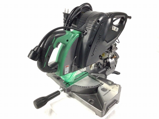 ☆中古品☆HITACHI 日立工機 100V 190mm 卓上丸のこ C7FCH ライト・レーザーマーカ付 卓上マルノコ 卓上丸ノコ 木工用 切断機 88122_画像2