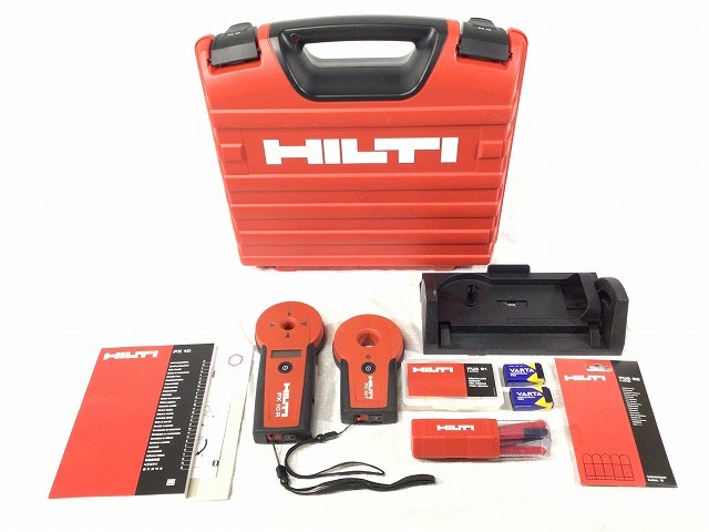 ☆美品☆HILTI ヒルティ トランスポインターキット PX10 レシーハ?ー(PX10R) トランスミッター(PX10T) コンクリートスキャナー 88143_画像3