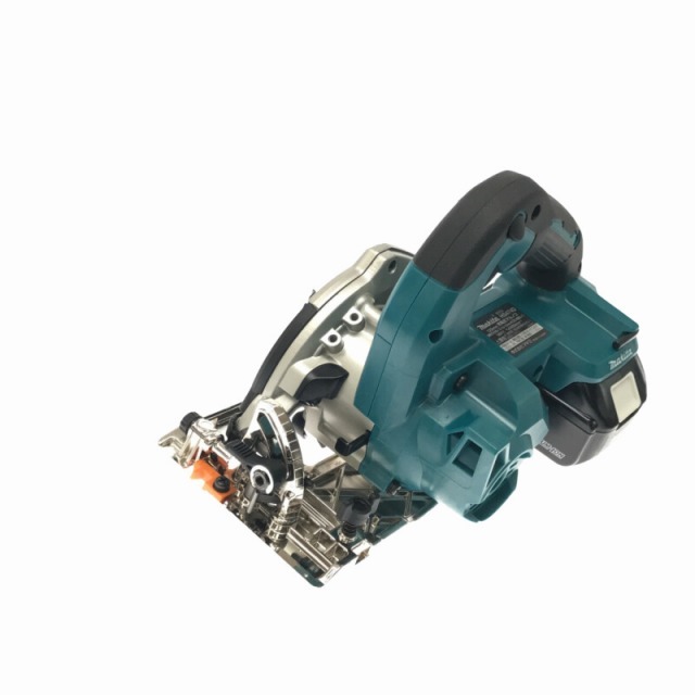 ☆未使用品☆makita マキタ 18V 125mm 充電式マルノコ HS474DRGX バッテリー2個(18V 6.0Ah) 充電器 ケース付き 丸ノコ 丸のこ 87194_画像4