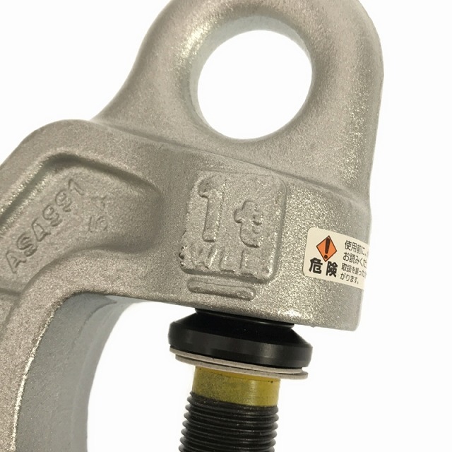 ☆比較的綺麗2個セット☆Eagle Clamp イーグルクランプ ねじ式全方向クランプ SBB-1t 荷重1ton ネジ式 吊りクランプ つりクランプ 87182_画像4