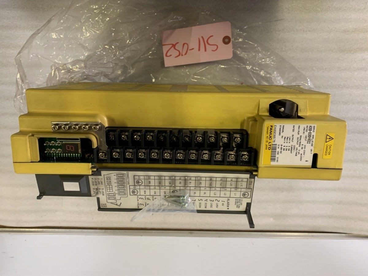 【中古】サーボアンプ　型式：A06B-6089-H322_画像3