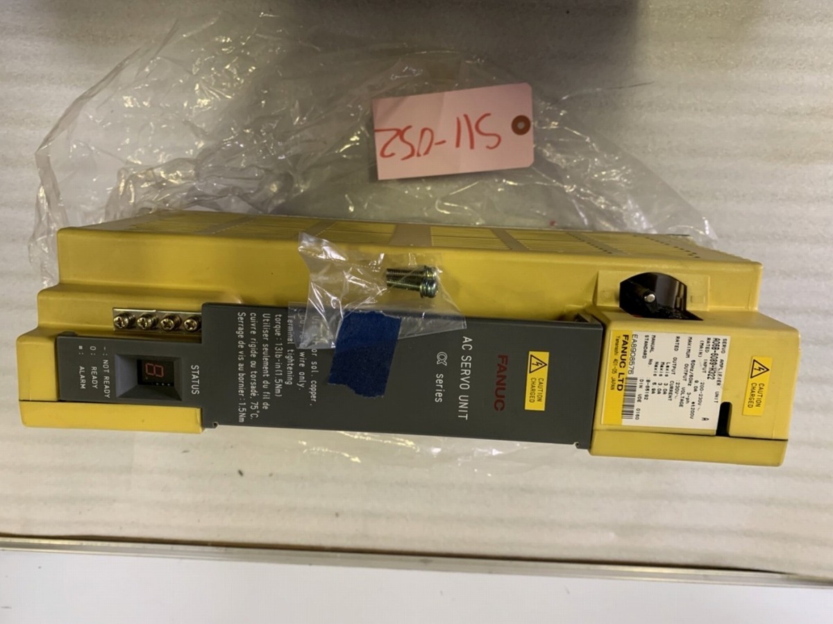 【中古】サーボアンプ　型式：A06B-6089-H322_画像2