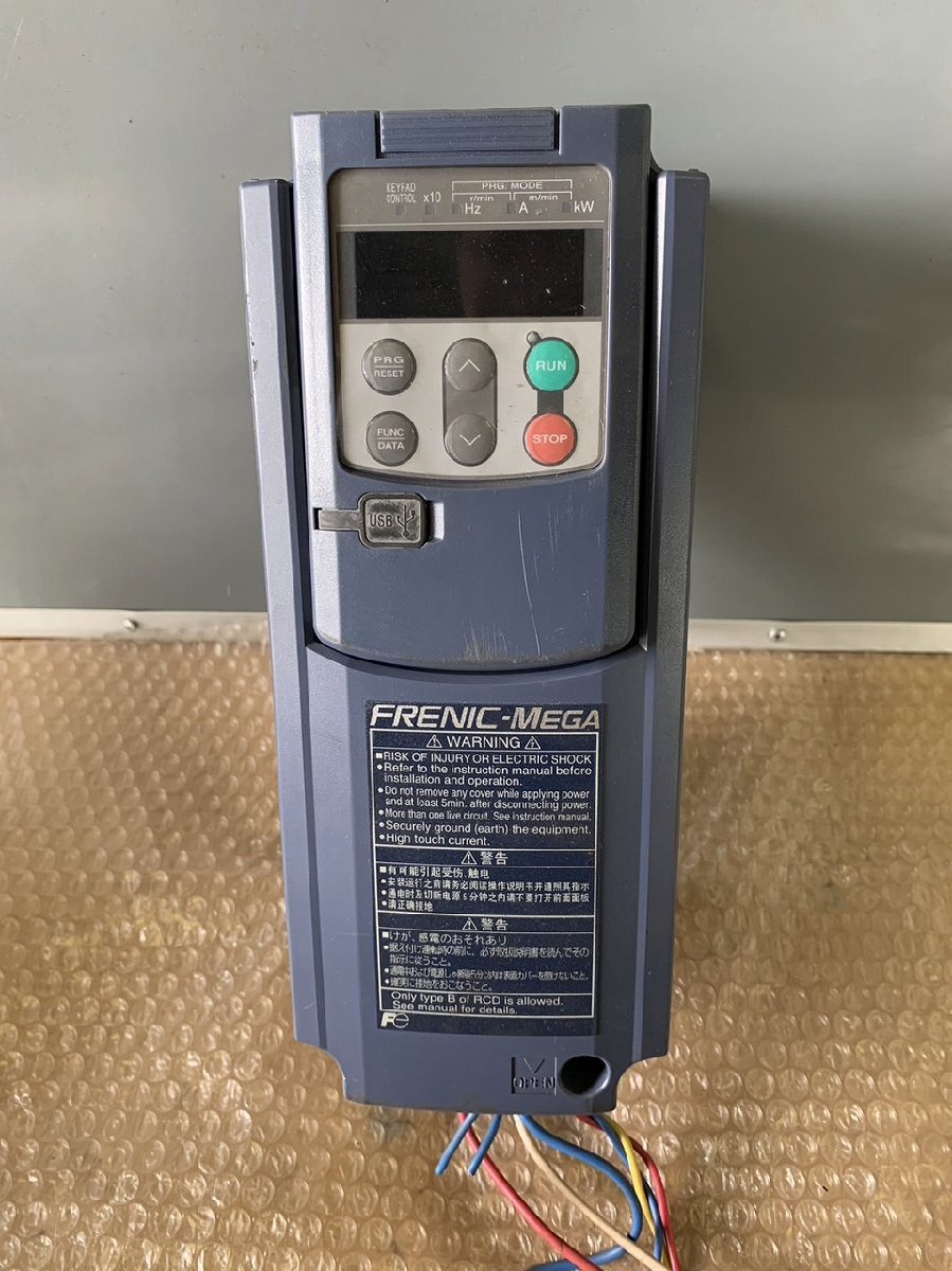 【中古】富士電気　インバーター　FRN0.4G1S-2J_画像3