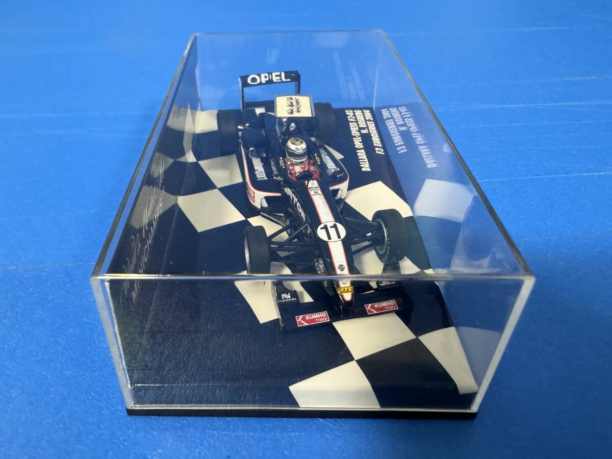 ミニチャンプス 1/43 ダラーラ オペル F3 N.ロズベルグ 2004 MINICHAMPS DALLARA OPEL-SPIESS F3-03 N.ROSBERG F3 EUROSERIES 2004_画像3