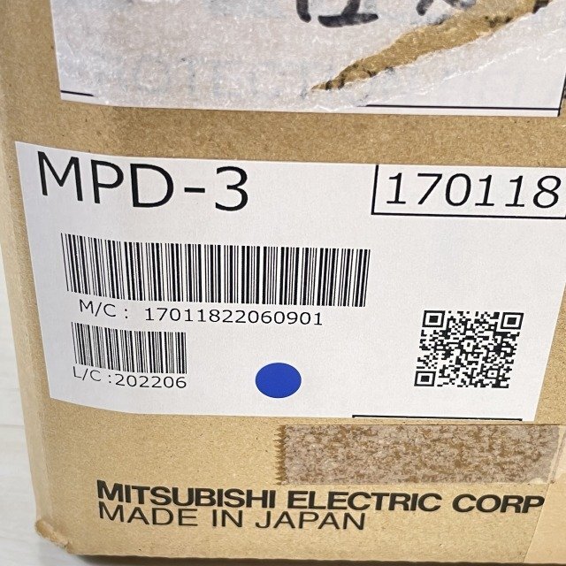 MPD-3 0 . напряжение осмотр . контейнер Mitsubishi Electric [ нераспечатанный ] #K0042937