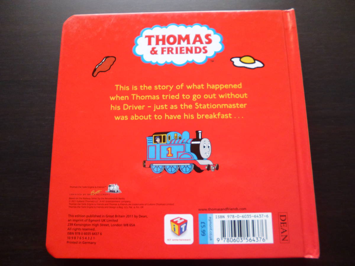 ☆英語えほん☆Thomas Comes to Breakfast 　Thomas ＆ Friends ボードブック きかんしゃトーマス　 /幼児向け/子供/多読　