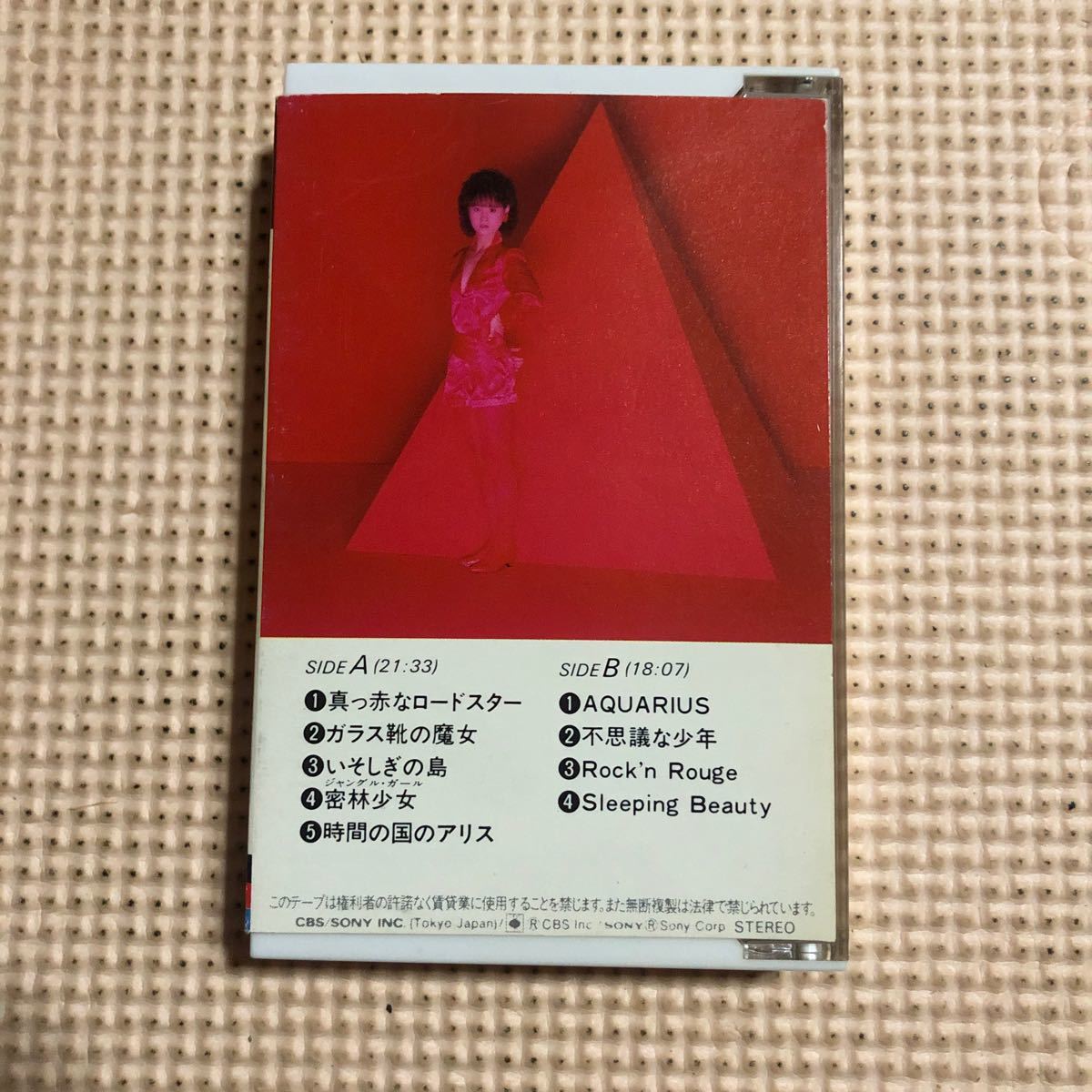 松田聖子　Tinker Bell 国内盤カセットテープ★_画像3
