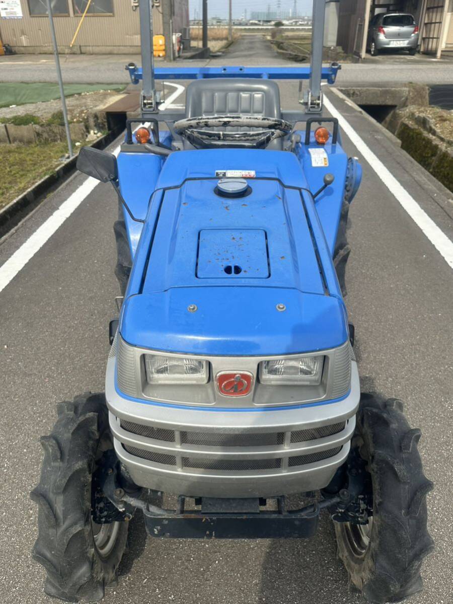 トラクター 4WD イセキ パワステ 農機具 TM17。17馬力機 使用時間157h北陸農機貿易から_画像9