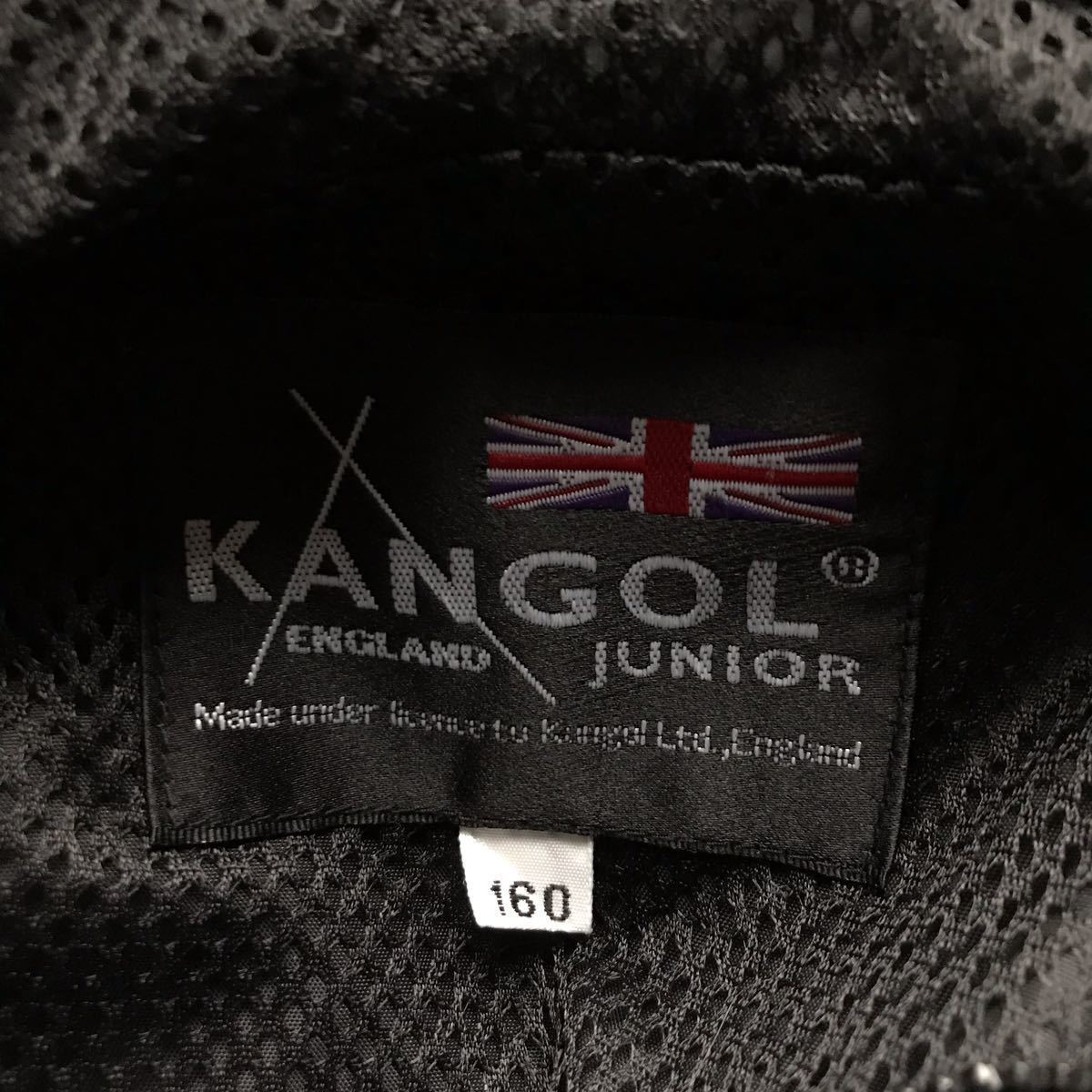  Kangol с капюшоном . жакет 551-1-11 Junior 160 черный 