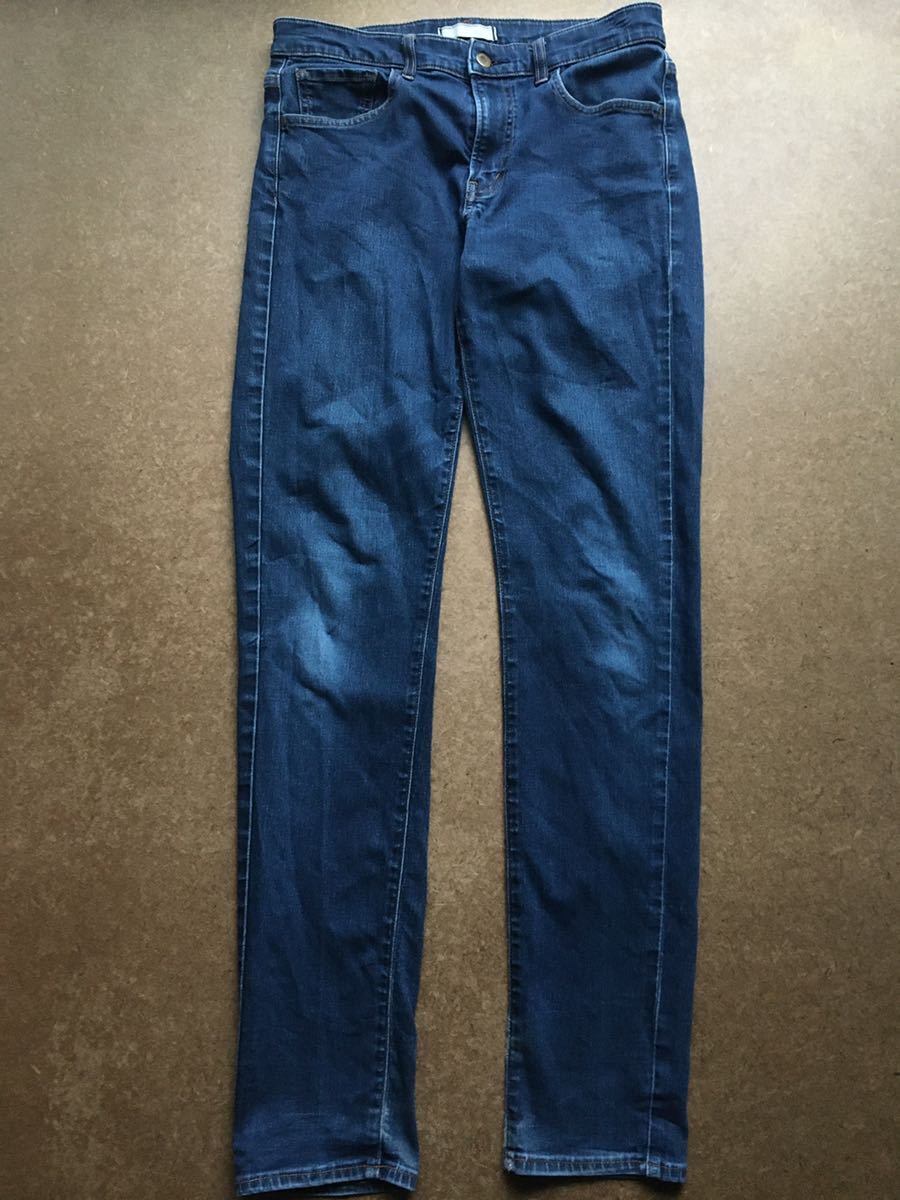 UNIQLO スリムフィットジーンズ 001-40 定価3990円＋稅 デニムパンツ ブルー メンズ ユニクロ ジーンズ