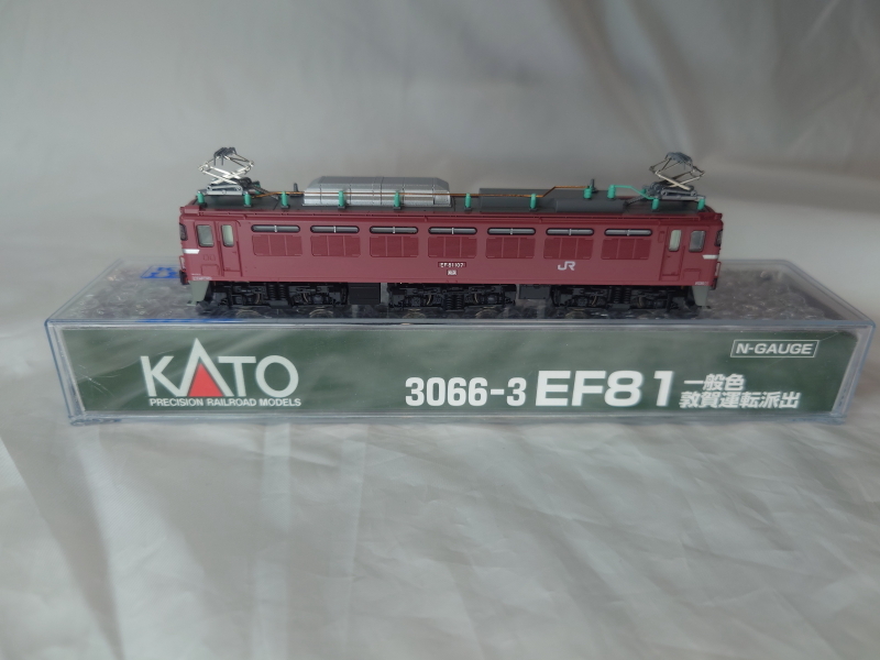 カトー　3066-3　EF81　一般色　敦賀運転派出　KATO　_画像2