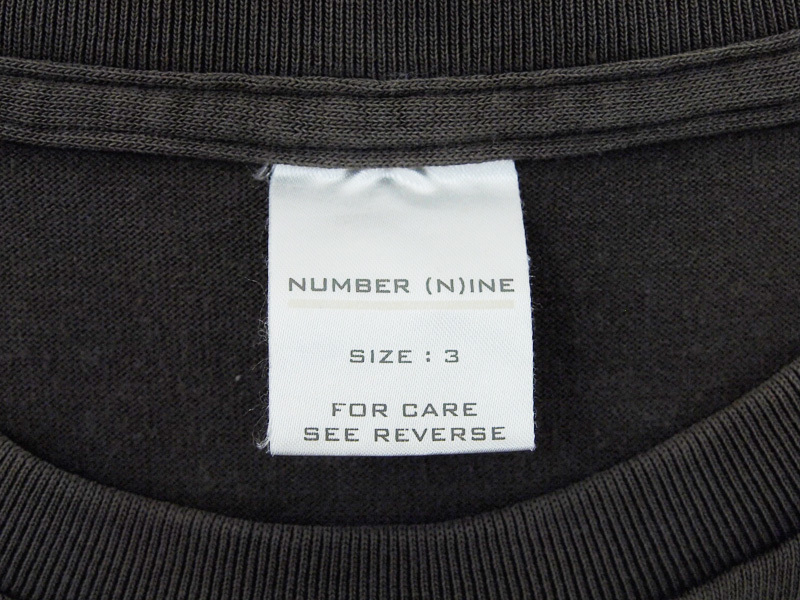希少 NUMBER(N)INE I LOVE GRANDMA Tシャツ NUMBER NINE 希少 NUMBER(N)INE I LOVE GRANDMA Tシャツ NUMBER NINE
