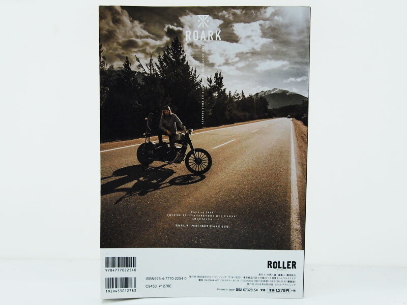 ROLLER MAGAZINE Vol 28 #28 雑誌 本 TENDERLOIN 西浦徹 掲載 バイカー バイク ローラーマガジン Fの画像2