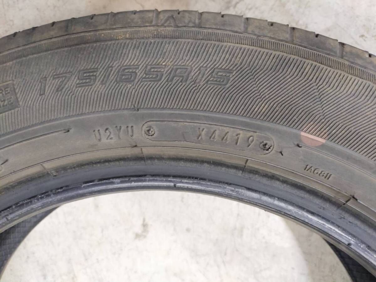 2019年製　バリ溝　グッドイヤー　エフィシェントグリップ　エコ　175/65R15　4本_画像8