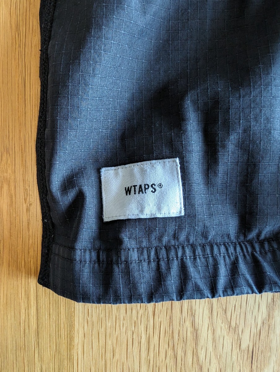 【中古】WTAPS DRAG-ON 181ATDT-CSM08 Black アノラックジャケット サイズX03の画像3