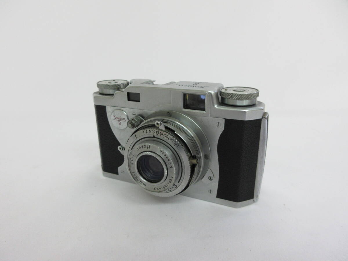 (2-2)Konica Ⅱ コニカ フィルムカメラ レンジファインダー 86838 Hexar 50mm F3.5 84650 _画像1