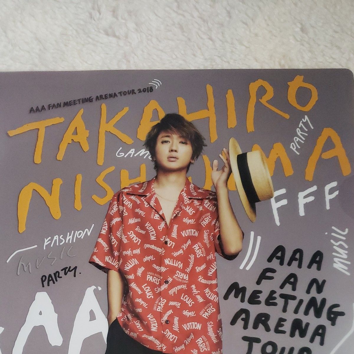 お値下げ致しました☆AAA☆西島隆弘☆Nissy☆クリアファイル4枚セット☆②