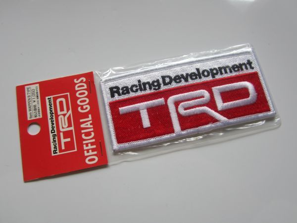 当時物 正規品 TRD Racing Development トヨタ モータースポーツ レーシング ロゴ ワッペン/自動車 バイク レーシング F1 スポンサー 20_画像1