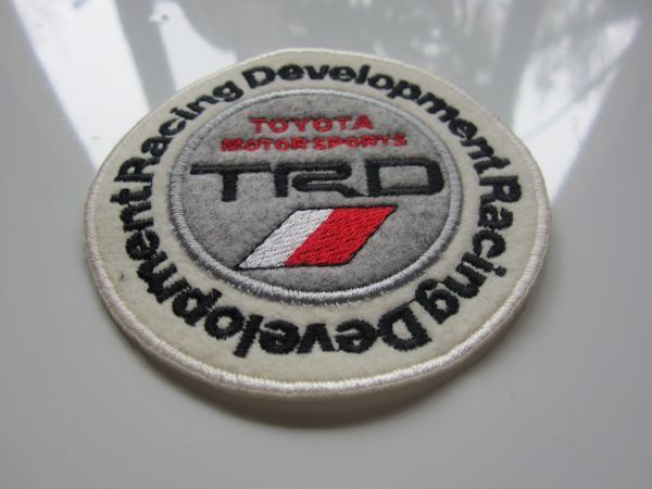 TRD Racing Development トヨタ モータースポーツ レーシング フェルト ワッペン/自動車 バイク オートバイ レーシング F1 スポンサー 20_画像4