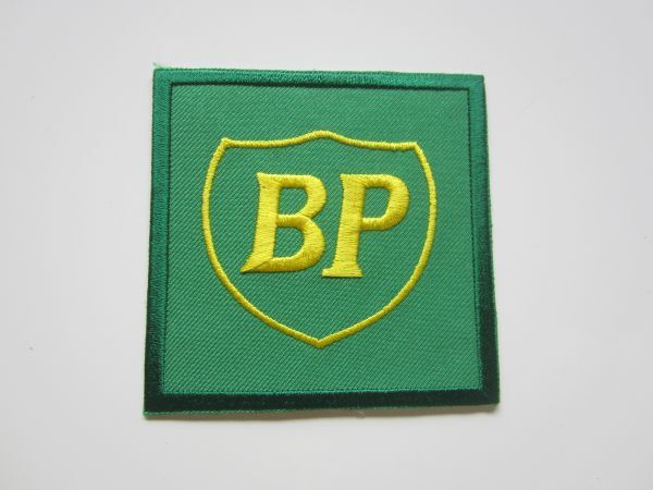 BP ロゴ オイル ガソリン メーカー ワッペン/自動車 整備 作業着 F1 レーシング 企業 スポンサー 91_画像3