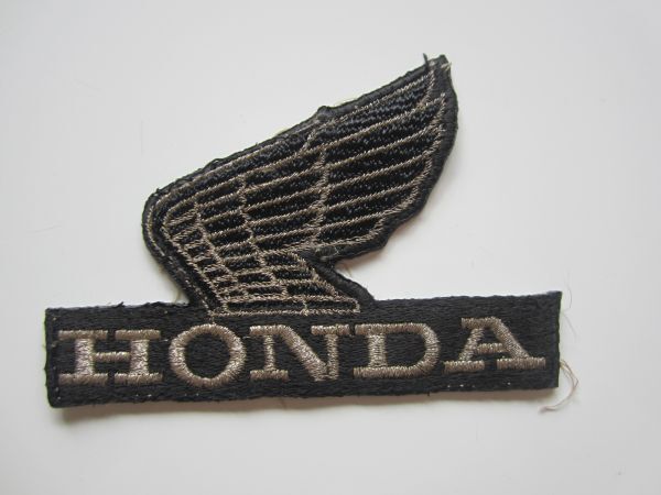 【中古】ビンテージ HONDA ホンダ バイク オートバイ ウィングマーク ワッペン/自動車 バイク レーシング F1 56の画像3