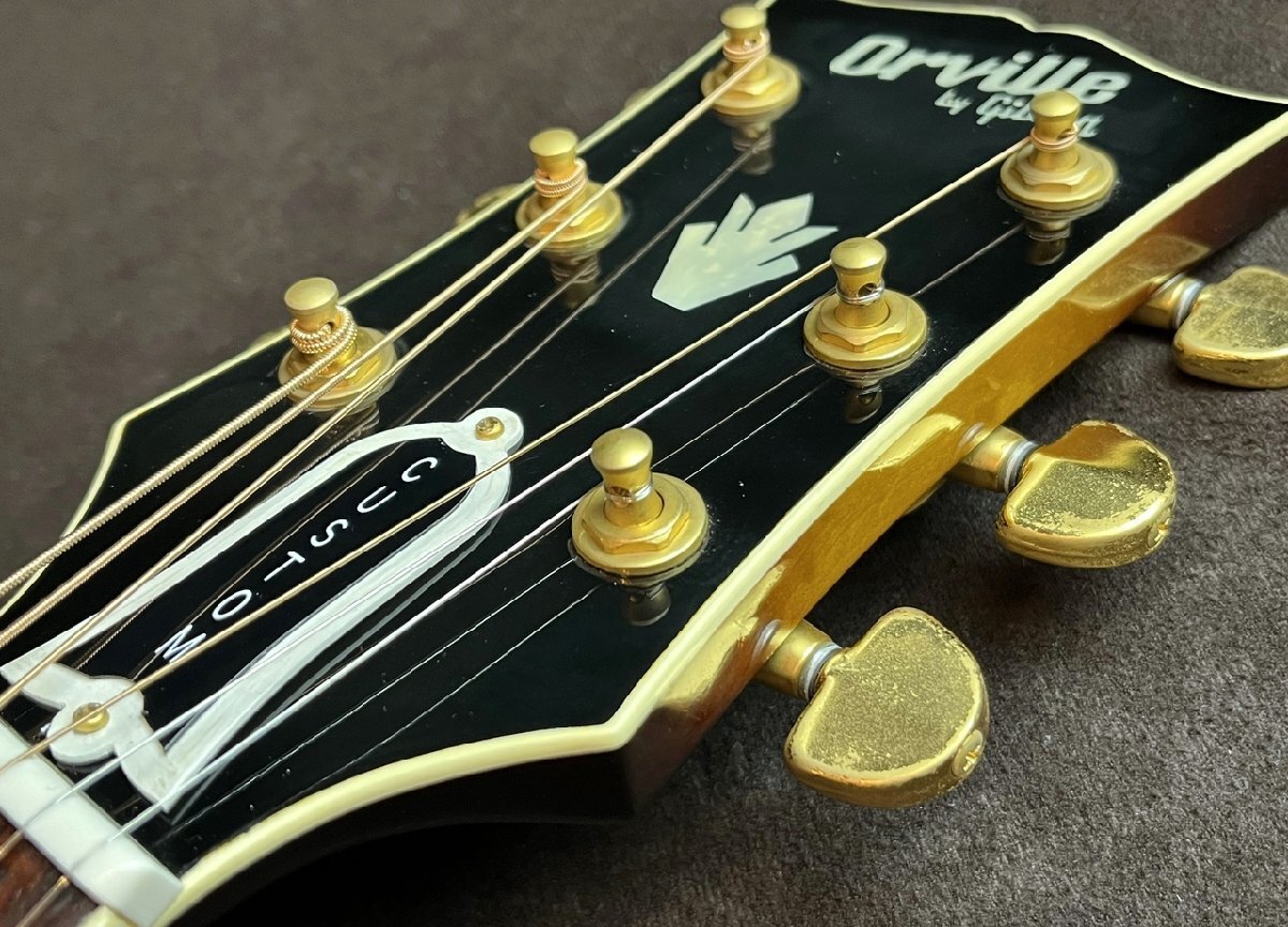 【1円】Orville by Gibson オービル J-200-JL John Lennonの画像4