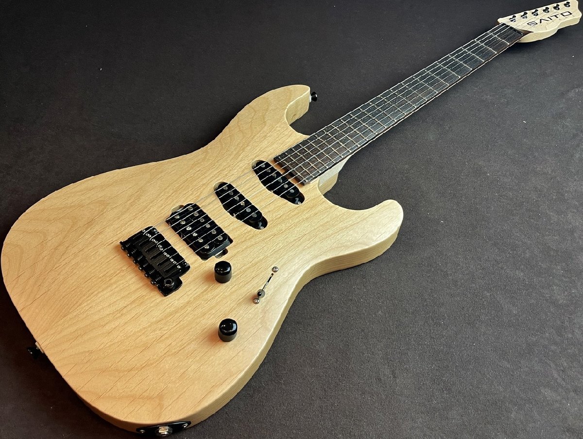 【1円】SAITO GUITARS S-622 Alder Naked エレキギター 美品の画像2