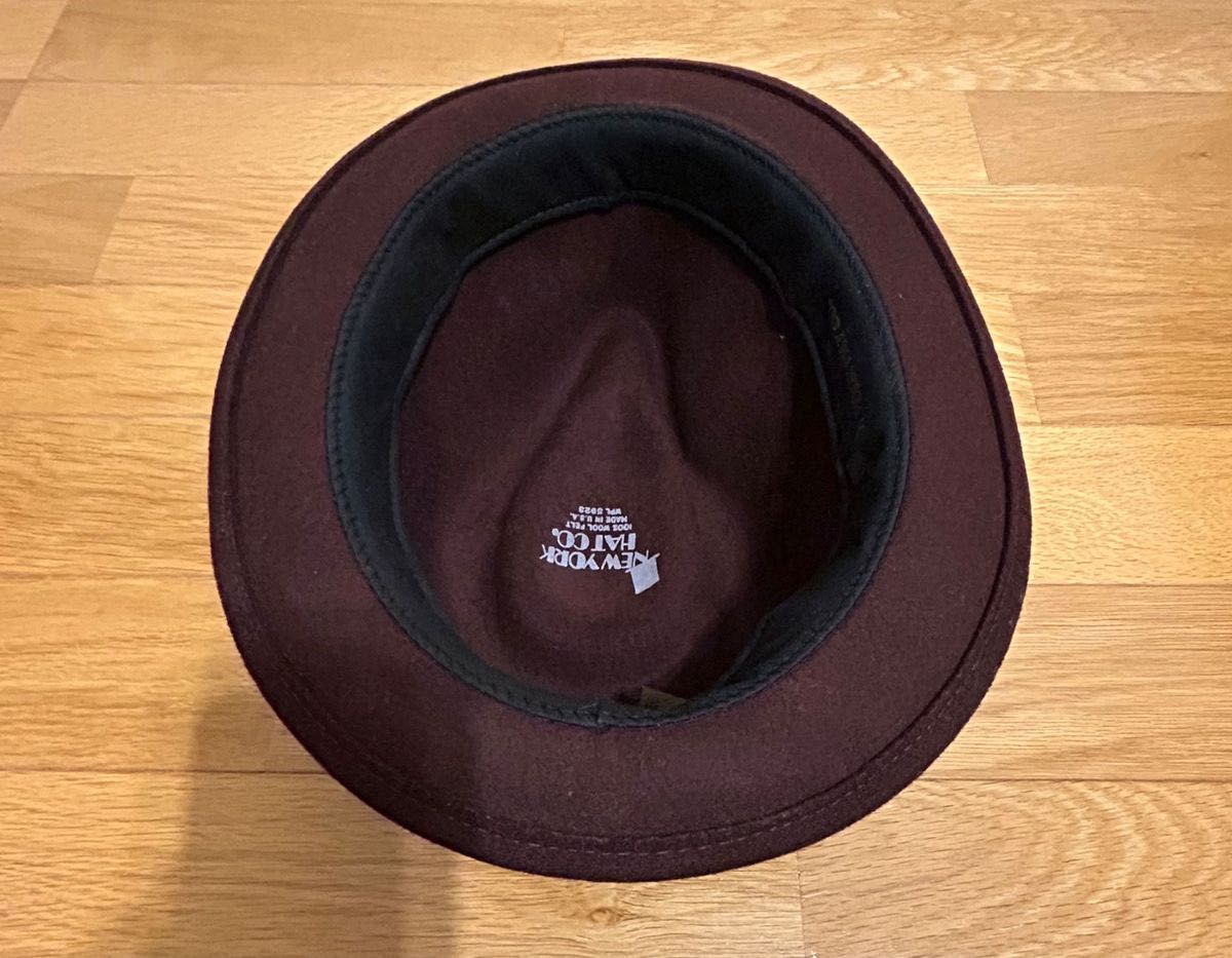 ニューヨークハット NEW YORK HAT 中折フェルトハット 5923